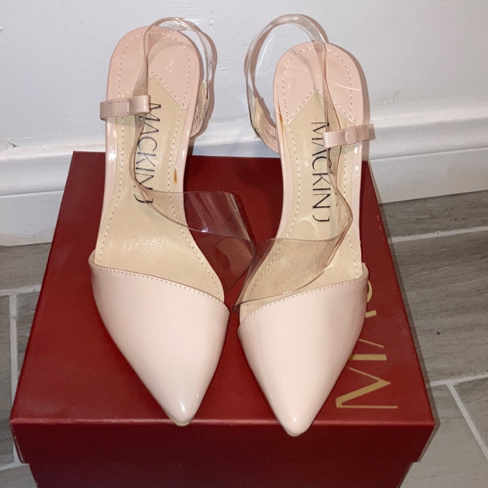 Nude heels 5.5